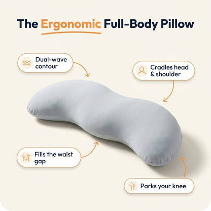 CYPRA Align Body Pillow for Side Sleepers
