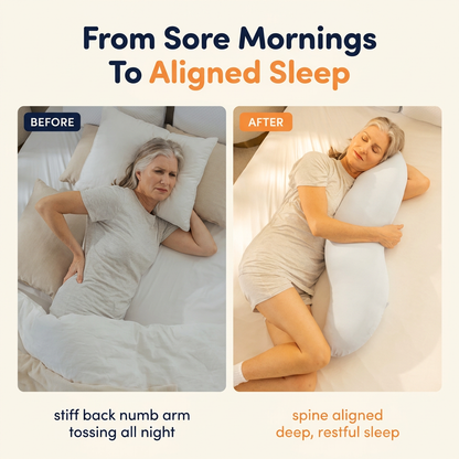 CYPRA Align Body Pillow for Side Sleepers