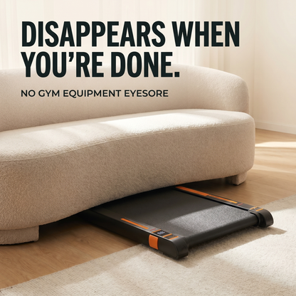 2-in-1 Walking Pad + Vibration Plate — 10K Steps + Lymphatic Flow at Home