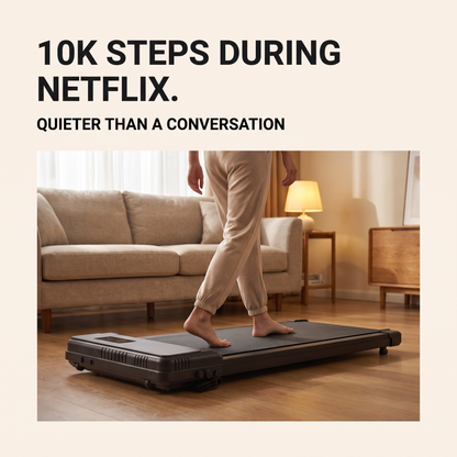 cypra slide 10k steps during netflix