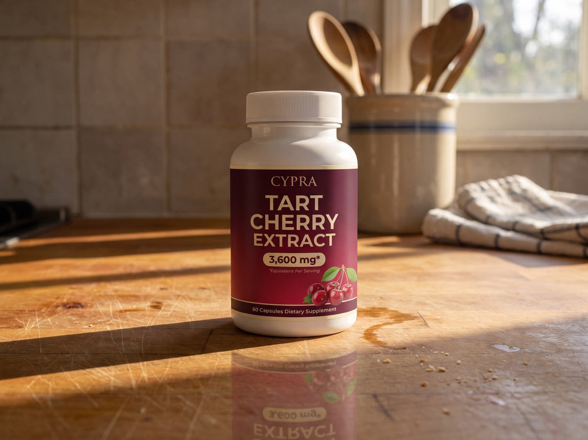 CYPRA Tart Cherry Extract bottle