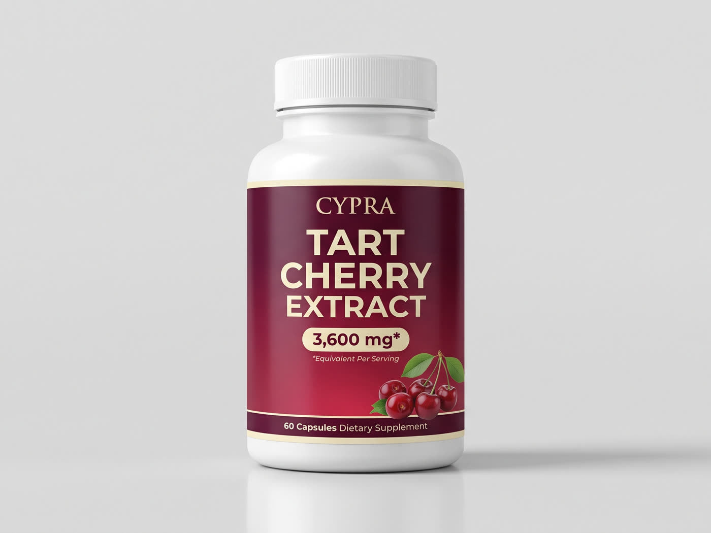 CYPRA Tart Cherry Extract bottle