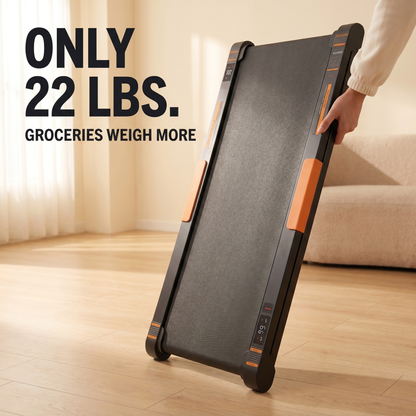 2-in-1 Walking Pad + Vibration Plate — 10K Steps + Lymphatic Flow at Home